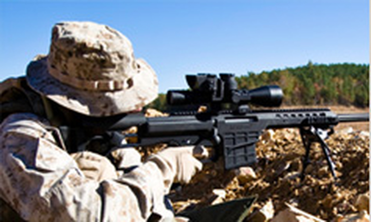 Barrett Model 98B .338 Lapua Magnum, 27″ Fluted Barrel, Bipod & Monopod