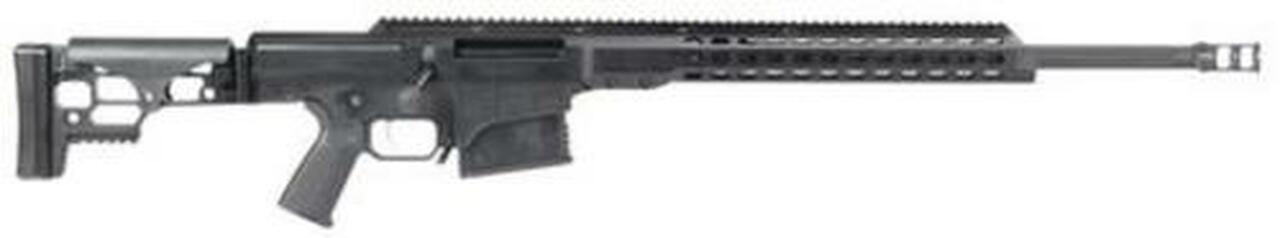 Barrett MRAD System .338 Lapua, 24″ Fluted Barrel, Black, 10rd