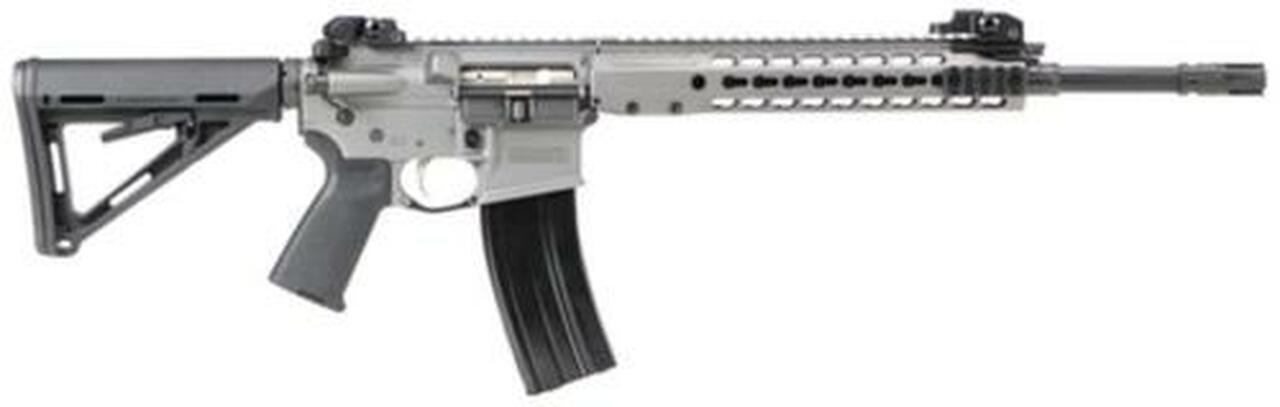 Barrett REC 7 – Gen II 6.8 SPC 16″ Barrel A2 Flash Hider Six Position MOE Stock Gray Receiver 30rd