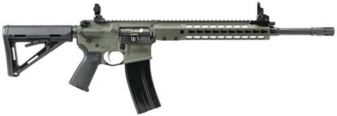 Barrett REC 7 – Gen II 6.8 SPC 16″ Barrel A2 Flash Hider Six Position MOE Stock Olive Drab Green Receiver 30rd