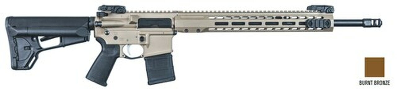 Barrett REC7 DI, .223/5.56, 18″ Barrel, 30rd, Magpul MOE Black, Burnt Bronze