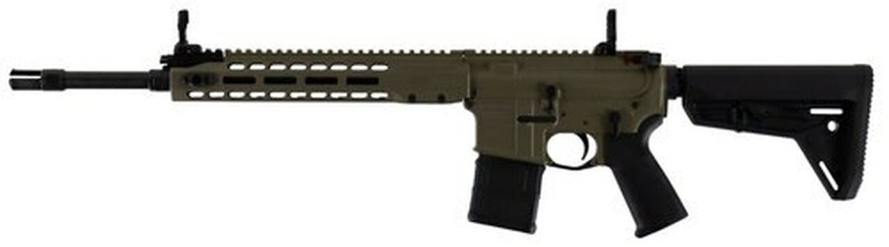 Barrett, REC7 Gas Piston, Semi-automatic, 223 Rem/556NATO, 16″ Carbine Barrel, Flat Dark Earth Cerakote Finish, Magpul MOE Stock, 30Rd, M-Lok Handguard