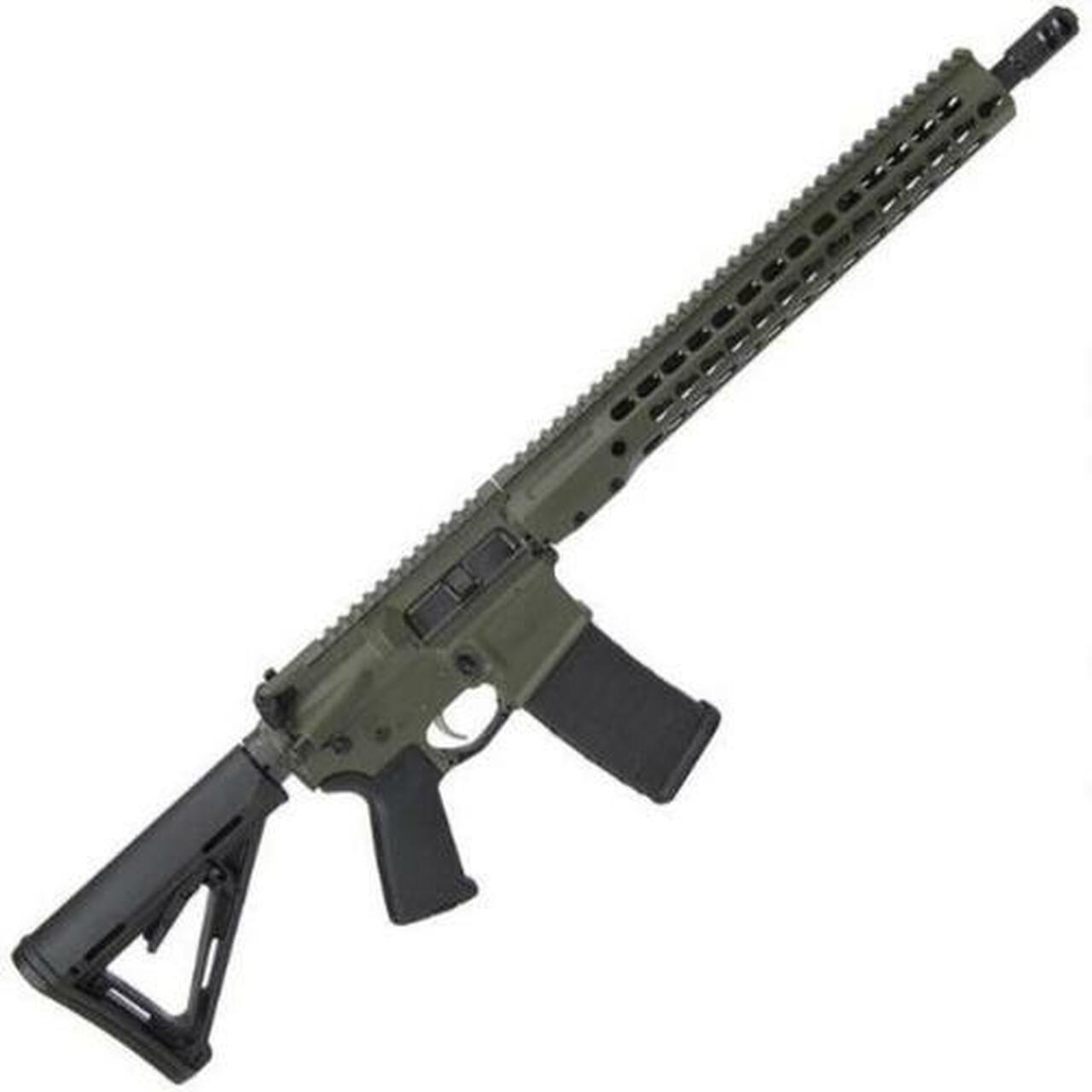 Barrett REC7 Gen II DI, .223/5.56, 16″, 30rd, OD Green