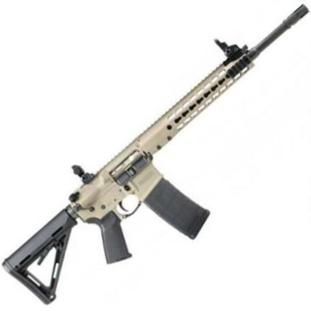 BARRETT REC7 GEN II DI 5.56 16″ Barrel Flat Dark Earth BCM KeyMod Handguard 30 Rd Mag