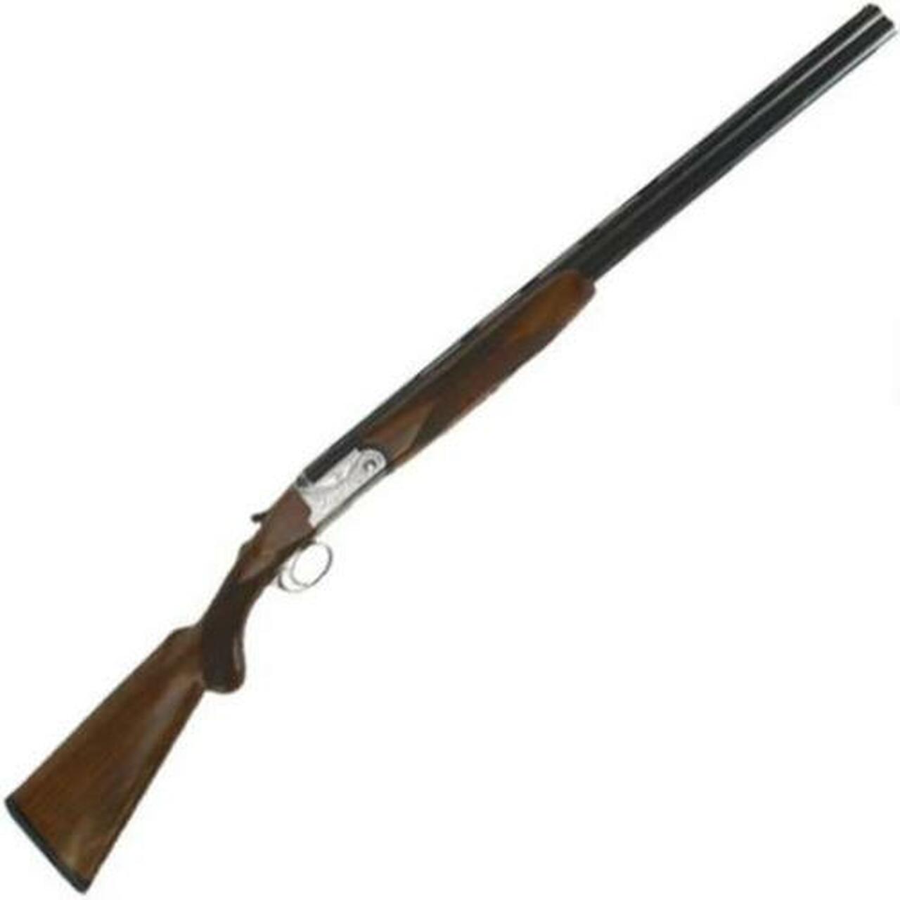 Barrett Sovereign Rutherford Over/Under 12 Ga, 26″, 3″, Walnut/Silver/Blued