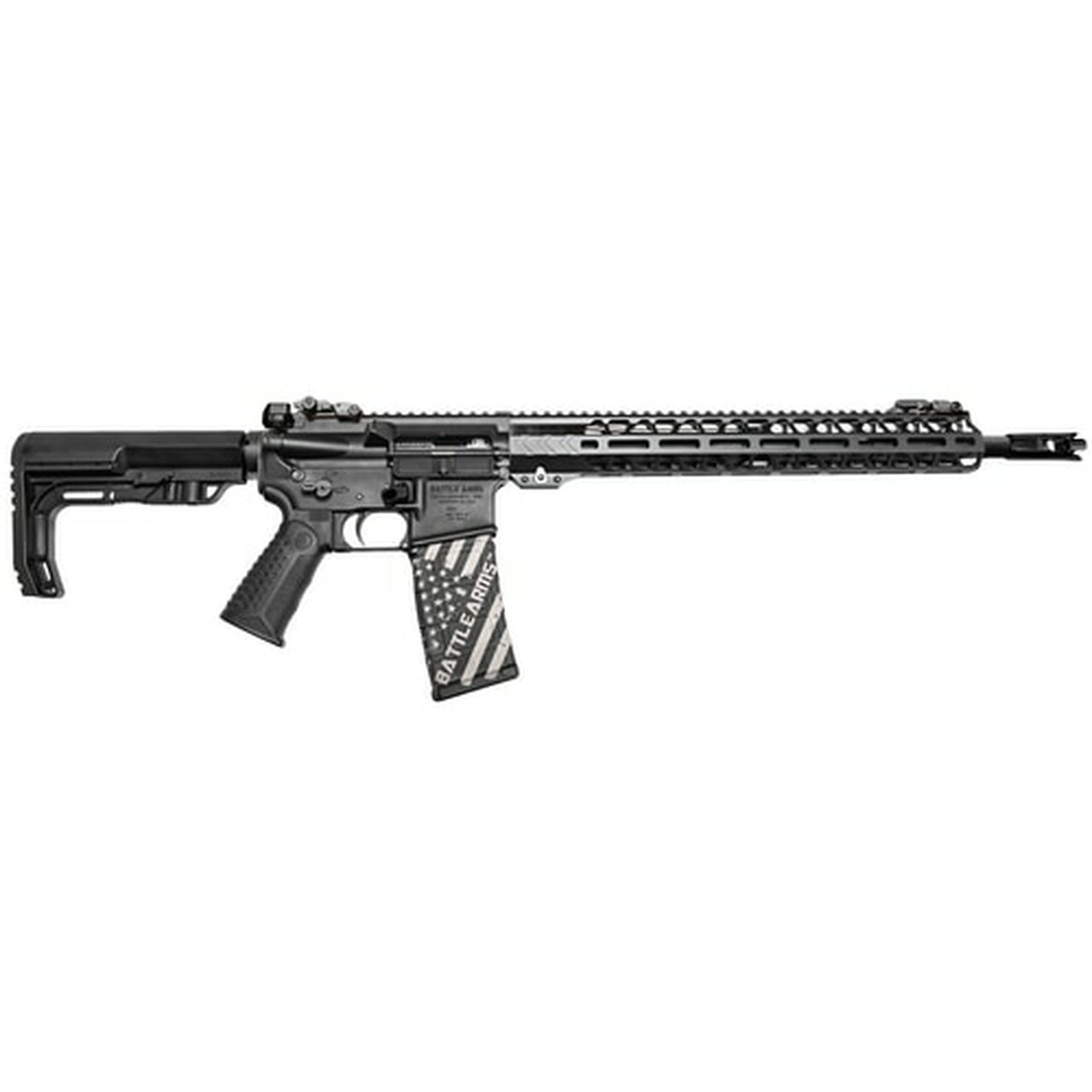 Battle Arms Development BAD-15 Workhorse 223/5.56 16″ Barrel, MFT Stock, Match Trigger, Thumper Comp, Ambi Safety