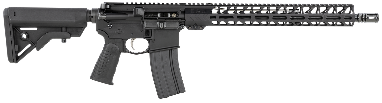 Battle Arms Development, Inc., Workhorse Patrol Carbine, Semi-automatic, 223 Wylde/556NATO, 16″ Barrel, Black, Polymer Grip,(1) 30rd Mag, B5 Bravo Stock