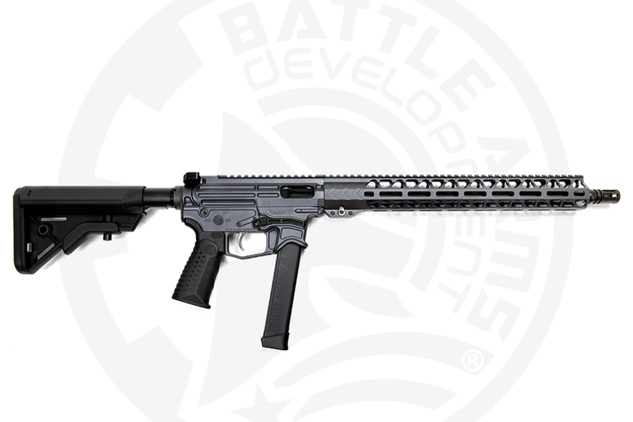 Battle Arms Development Xiphos PCC 9mm, 16″ Barrel, B5 Bravo, Battlearms Grey, 33rd
