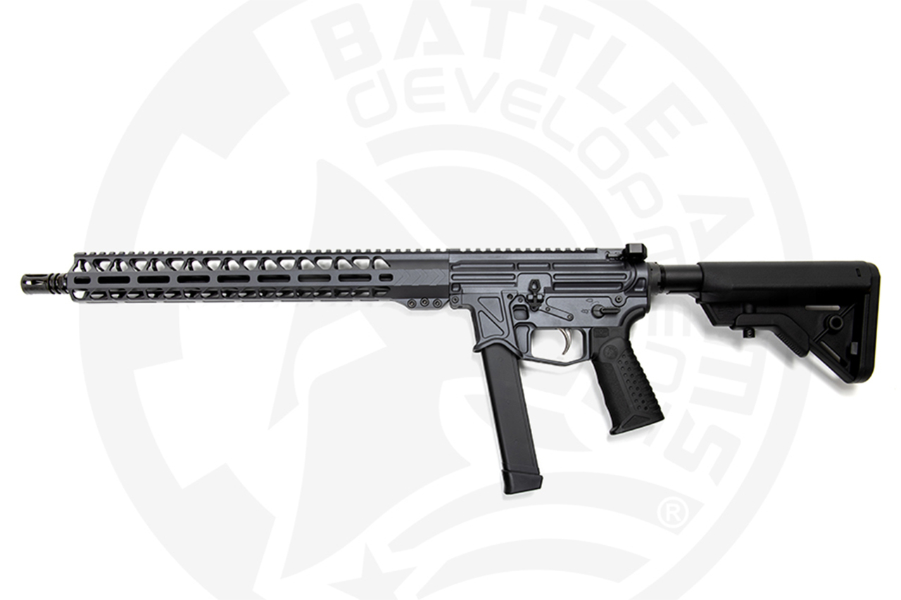 Battle Arms Development Xiphos PCC 9mm, 16″ Barrel, B5 Bravo, Battlearms Grey, 33rd