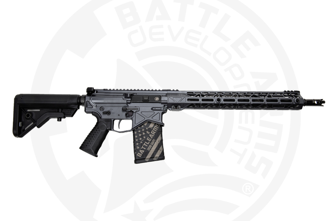 Battle Arms Development XYSTON Combat .308 Win, 16″ Barrel, Battlearms Grey, 20rd