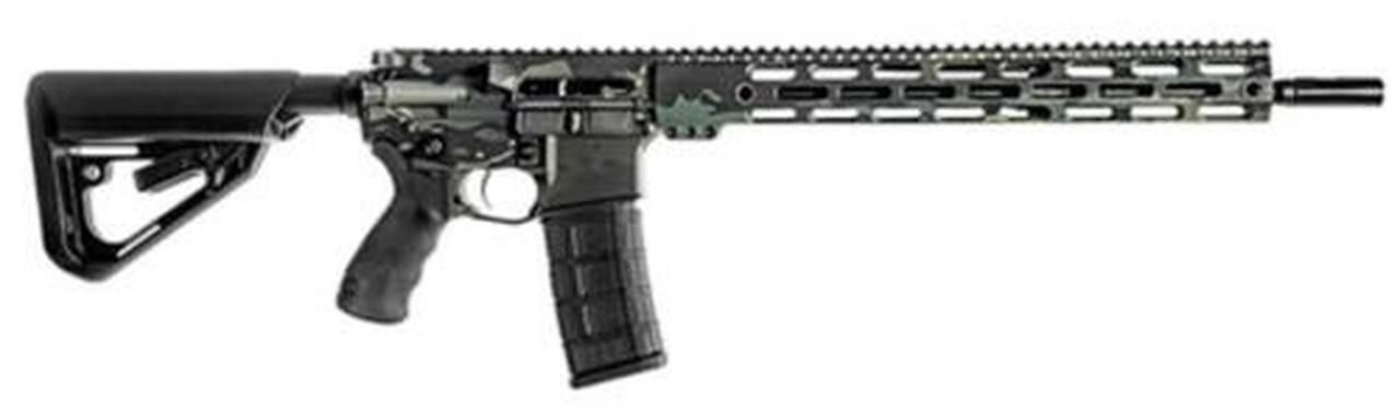 BCI Defense SQS15 Pro Series, .300 AAC Blackout, 16″,, , Multicam Black, 30 rd