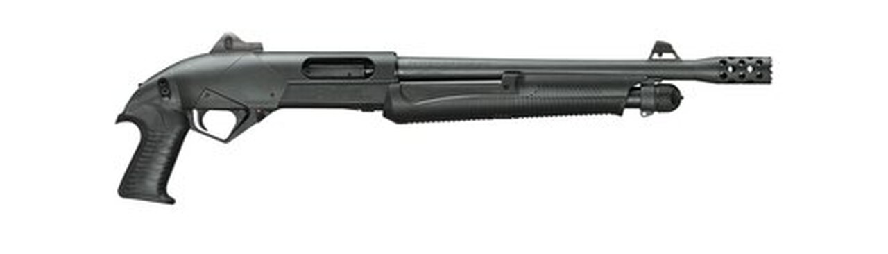 Benelli LE SuperNova Short Barrel Shotgun 12 Ga, 17″ Barrel, Breaching Standoff, Pistol Grip, 4rd, All NFA Rules Apply