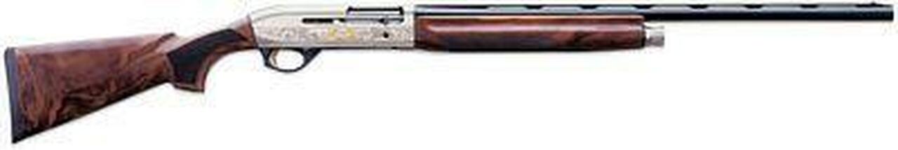 Benelli Montefeltro Silver 12ga 28″ Barrel AA Grade Highly Figured Walnut Stock