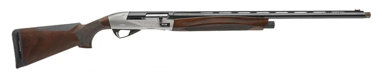Benelli PS Ethos Upland 12 Ga, 26″ Barrel, 3″, AA Satin Walnut, Nickel Engraved, 4rd