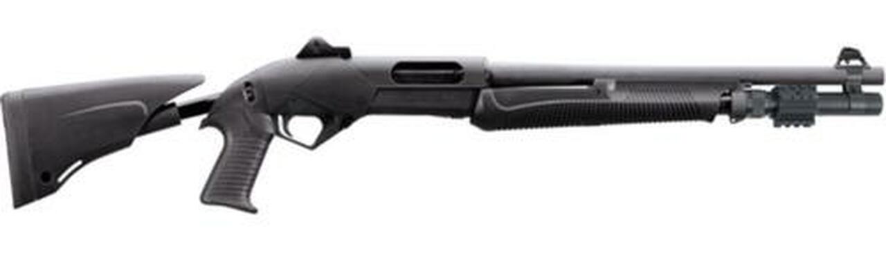 Benelli SuperNova LEO 12 Ga Pump Shotgun, 18″ Barrel Tele-Stock