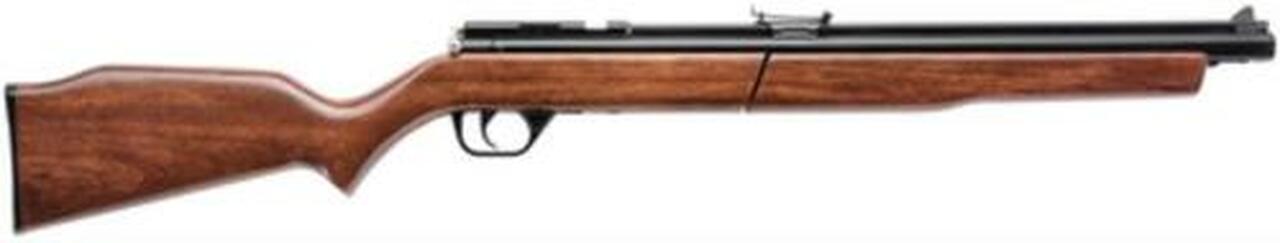 Benjamin Pump Pellet Rifle .177 Pellet 19″ Barrel Harwood Stock Black