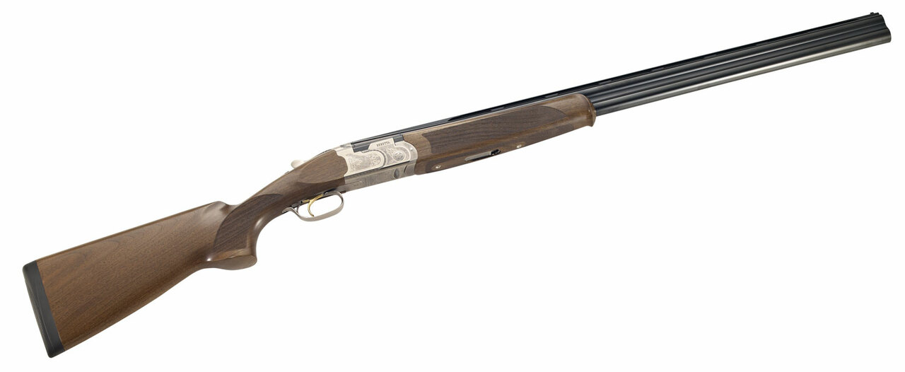 Beretta 686 Silver Pigeon I 20/28 Ga 28″ Silver/Blued Fixed Checkered
