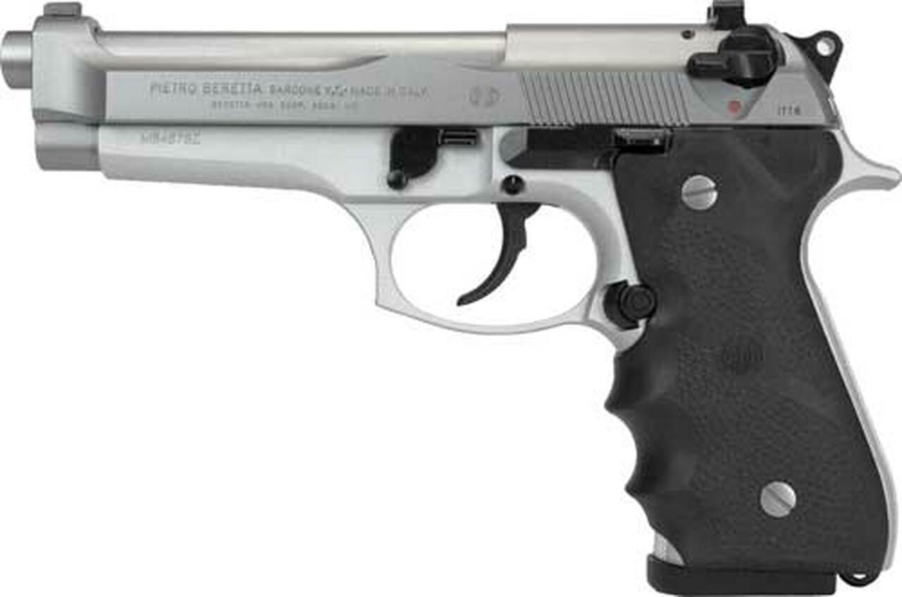 Beretta 92FS Brigadier, 9mm, 4.9″, 15rd, Inox Finish
