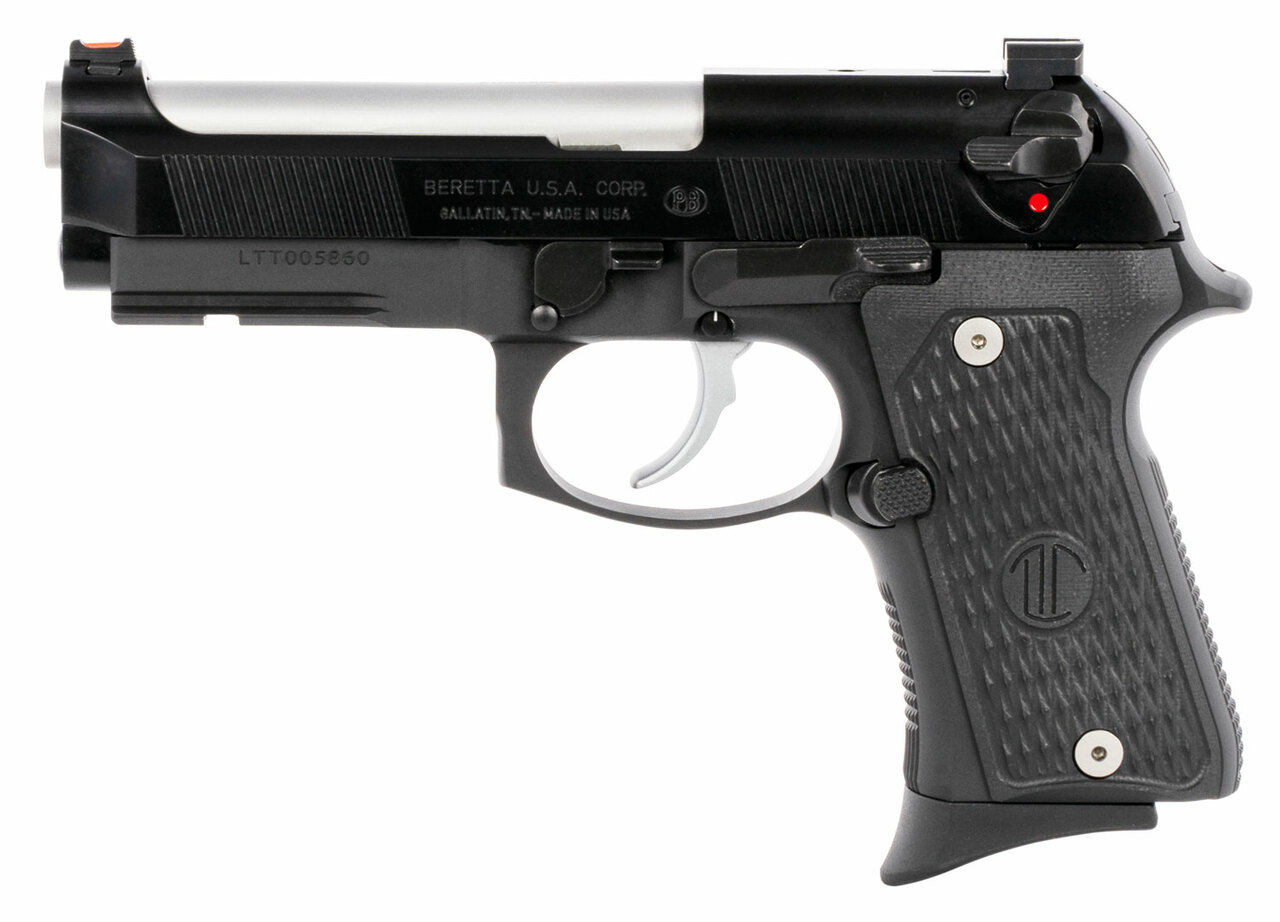 Beretta 92G Elite LTT Compact 9mm, 4.25″ Barrel, Black Synthetic Grip, 15rd