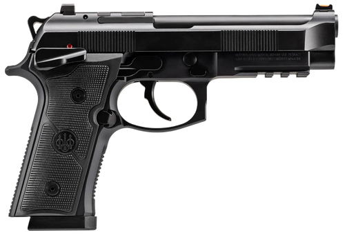 Beretta 92GTS 9mm, 4.7″ Barrel, Black Cerakote, Optic Ready, 10rd