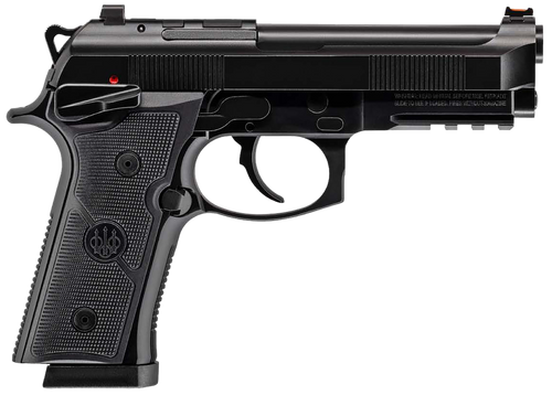 Beretta 92GTS Centurion 9mm, 4.25″ Barrel, Black, Optic Ready 15rd