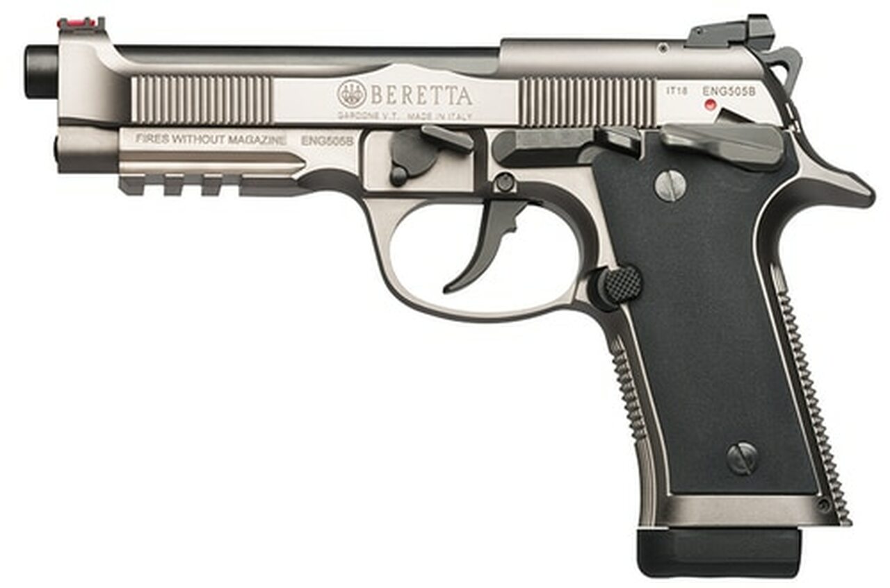 Beretta 92X Performance 9mm, 4.9″ Barrel, Target Sights, Nistan Alloy Finish, 10rd