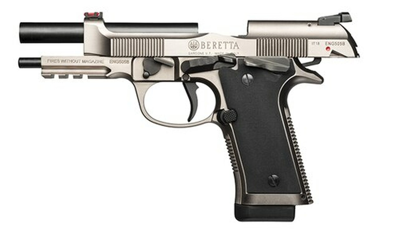 Beretta 92X Performance 9mm, 4.9″ Barrel, Target Sights, Nistan Alloy Finish, 10rd
