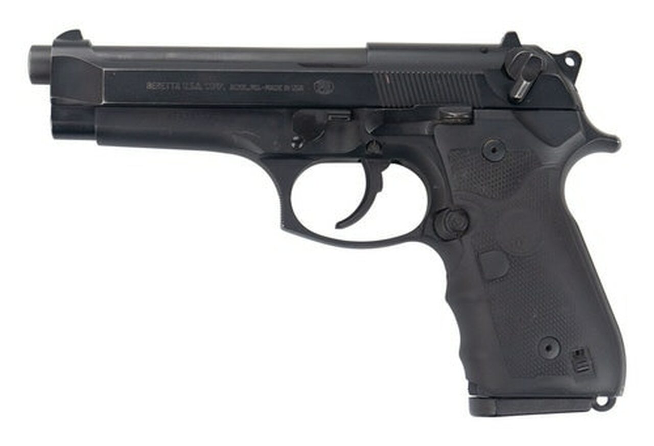 Beretta 96, .40 S&W, 4.9″, (2) 12rd mags, Lasergrip, USED