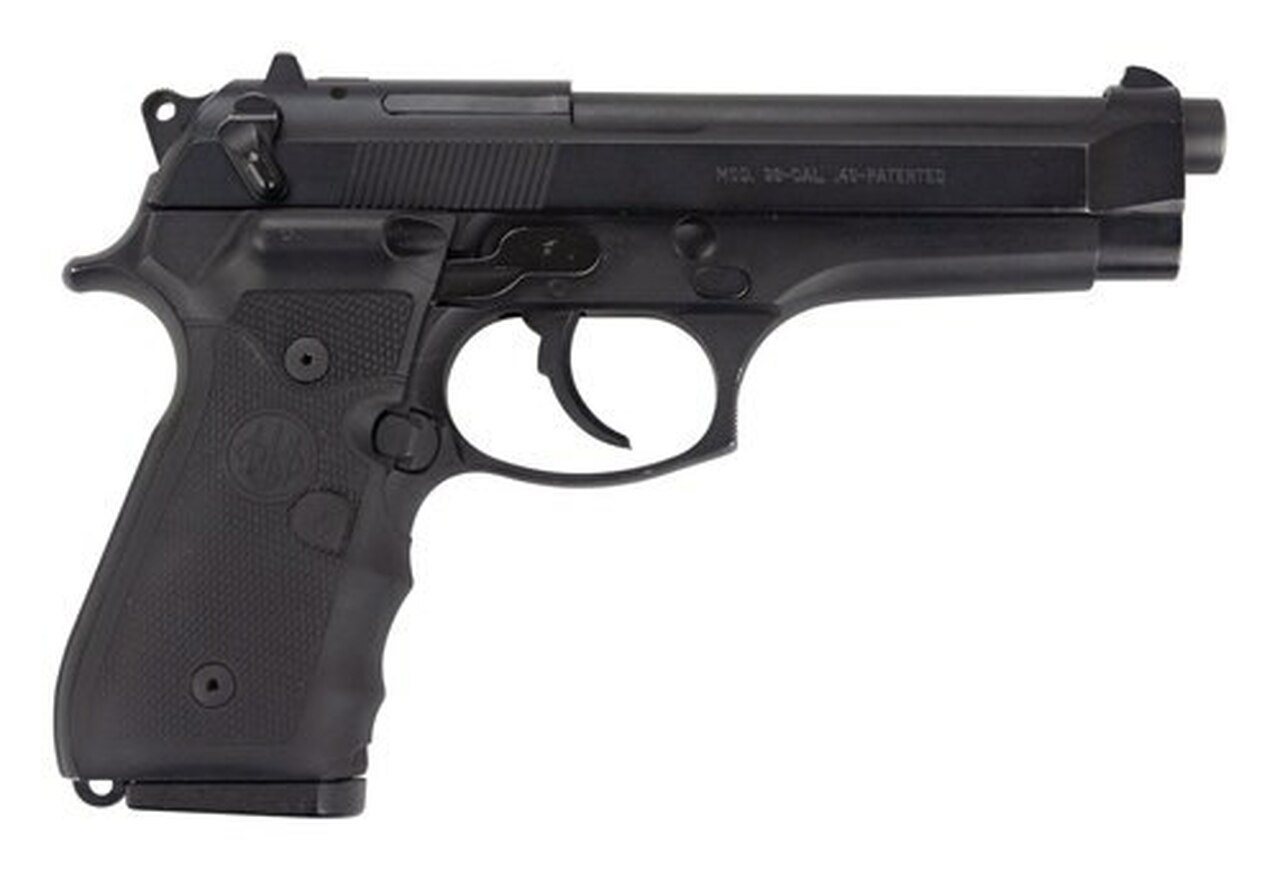 Beretta 96, .40 S&W, 4.9″, (2) 12rd mags, Lasergrip, USED