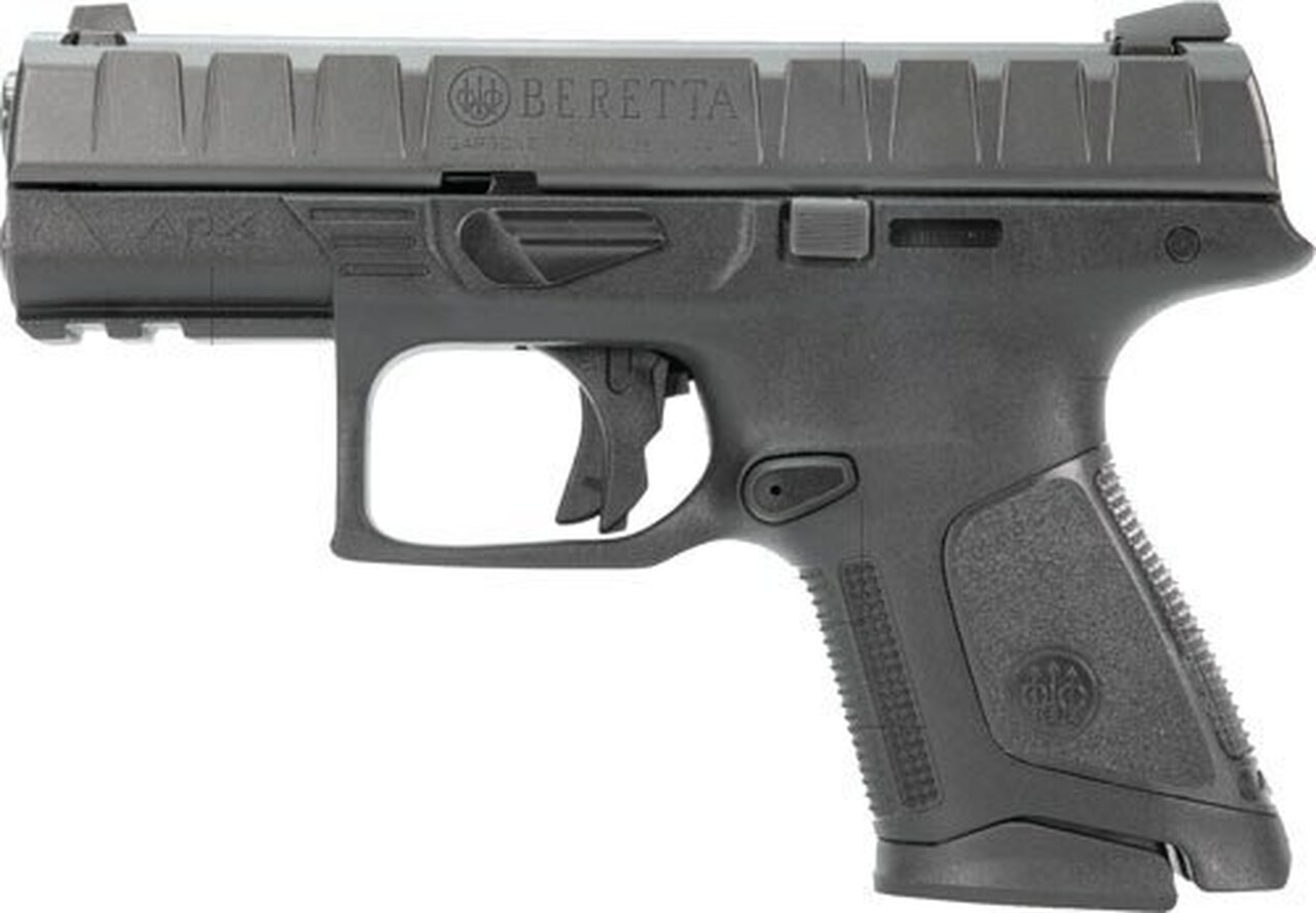 Beretta APX SF Compact 40 S&W, 3.7″ Barrel, FS, Black, 10rd