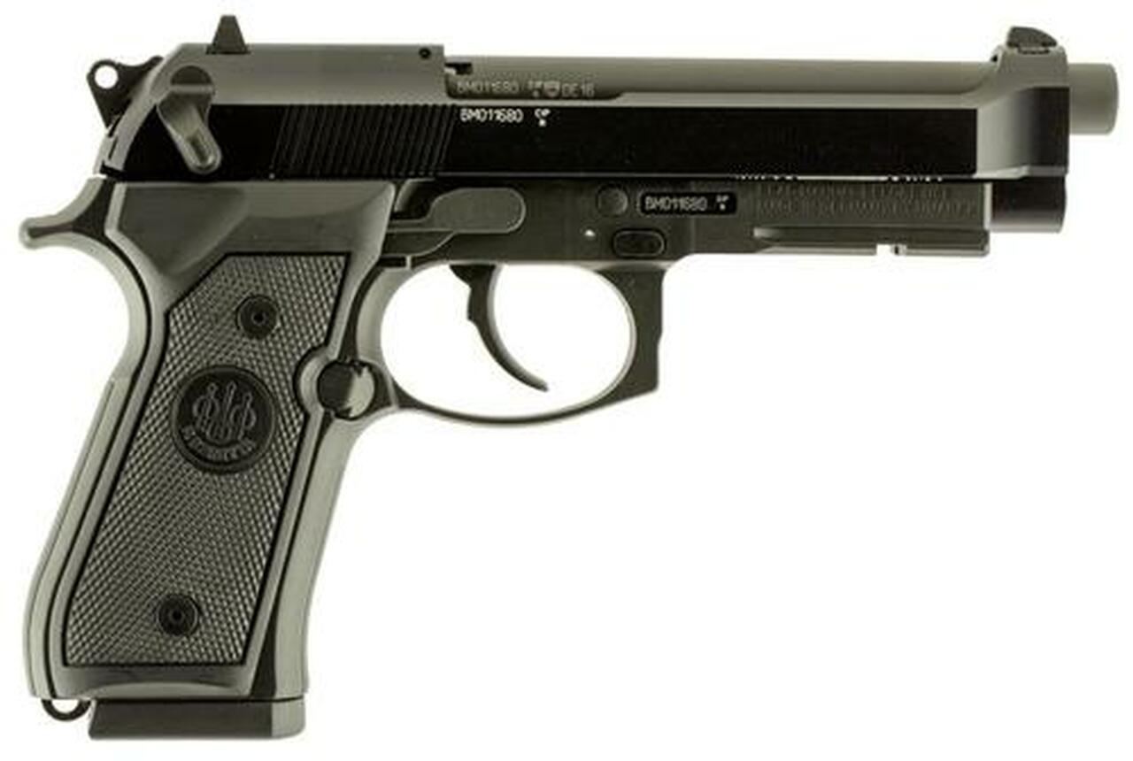 Beretta M9A1 .22 R 4.9″ Barrel Dovetail Sights M1913 Picatinny Rail Black 15rd Mag