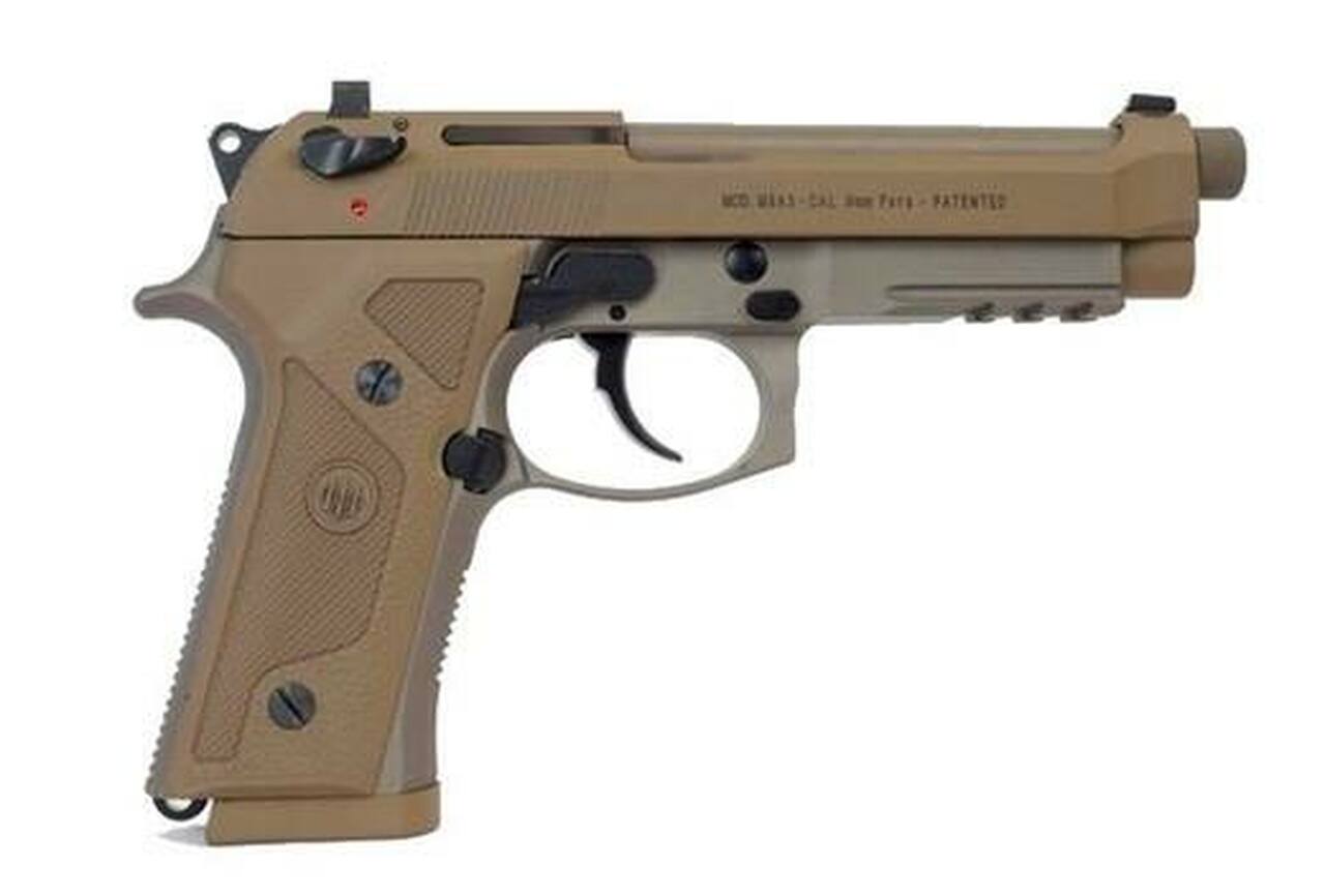Beretta M9A3 9mm Flat Dark Earth 5″ 17 Round Decocker Only
