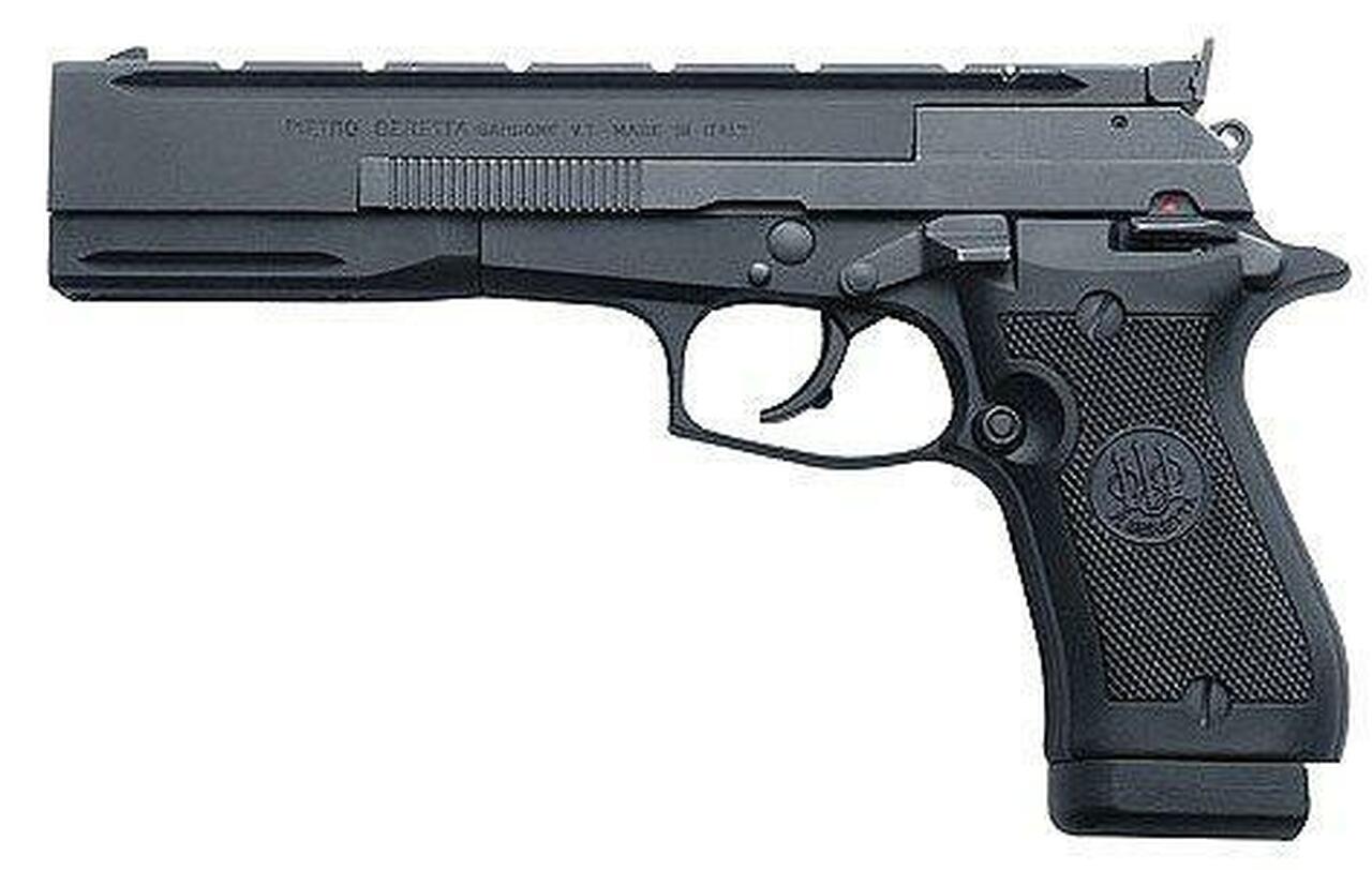 Beretta Model 87 Target 22LR Single Action Matte Black 5.9″ Barrel