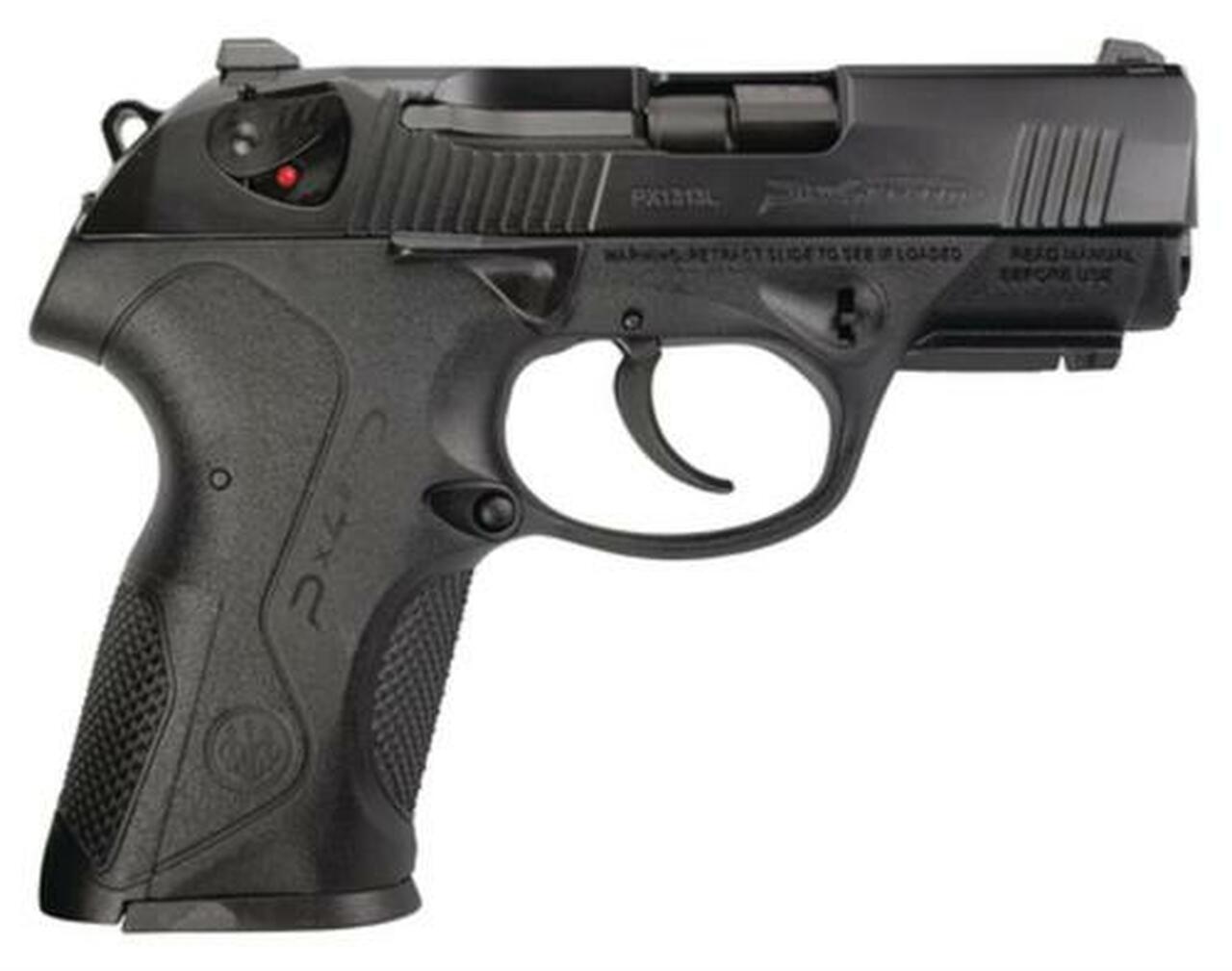 Beretta Model PX4 Storm Compact 9mm 3.2 Barrel Black Rail 10rd Mag