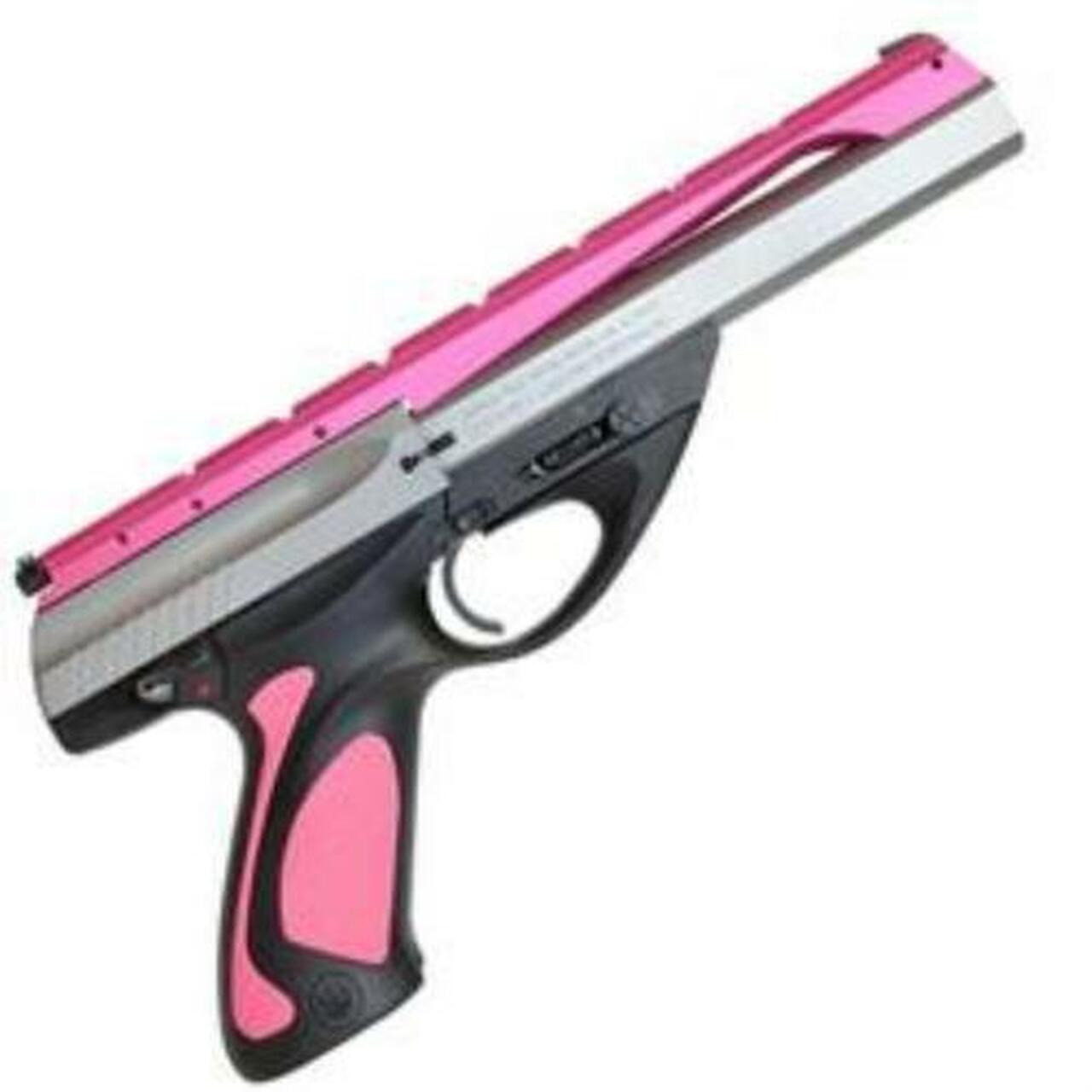 Beretta U22 Neos Semi Auto .22LR, 6″, 10 rd, Pink/black Polymer
