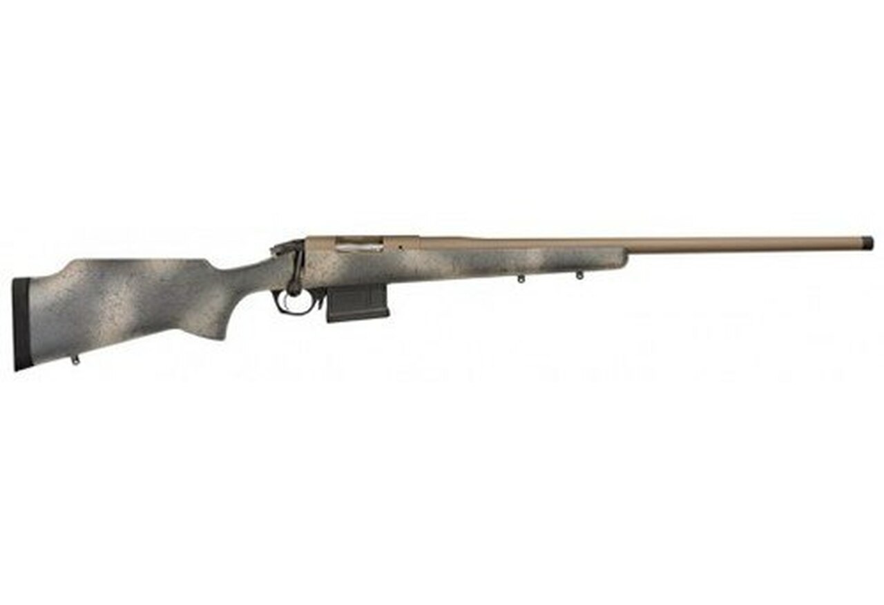 Bergara Approach 450 Bushmaster, 20″ Threaded Barrel, Sand Camo