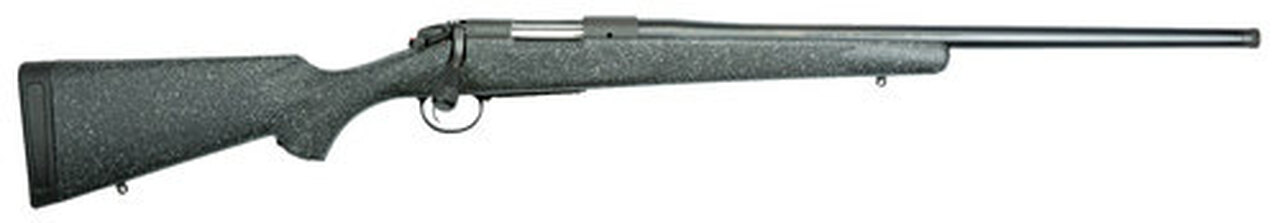 Bergara B-14 Ridge 7mm-08 Rem 22″ Barrel, Synthetic Black, Gray Specs Stock Blued, 4rd