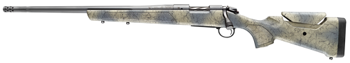 Bergara B-14 Sierra Left Handed 300 Winchester Magnum, 20″ Threaded Barrel, Wilderness Camo w/ Black Webbing, 3rd