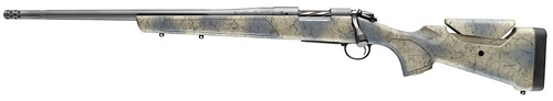 Bergara B-14 Sierra Left Handed 6.5 Creedmoor, 20″ Threaded Barrel, Wilderness Camo w/ Black Webbing, 4rd