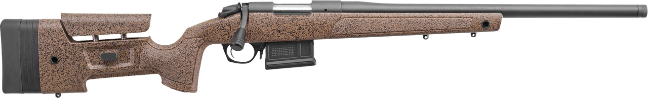 Bergara B14 300 PRC, Hunting and Match Wilderness Rifle, 26″ Steel Barrel, Gray Cerakote, Molded Mini-Chassis Synthetic Stock with Omni Muzzlebrake, Right Hand, 1 Mag, 5Rd