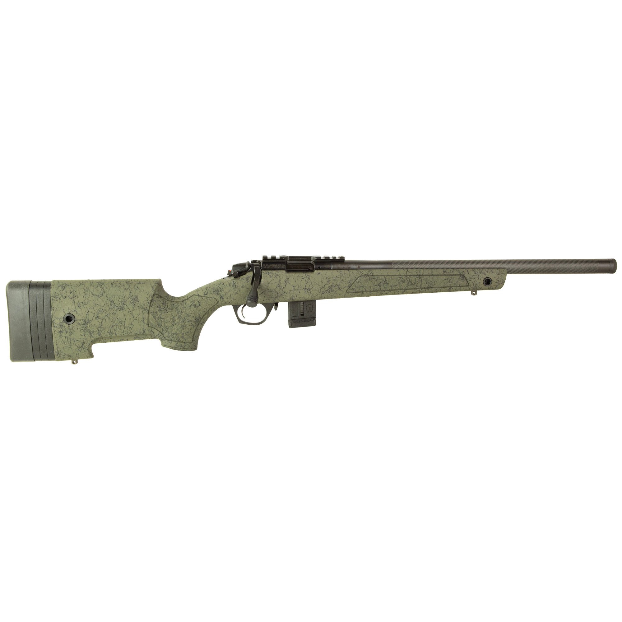 BERGARA BMR-X CARBON  BOLT ACTION .22 LR   RIFLES  green