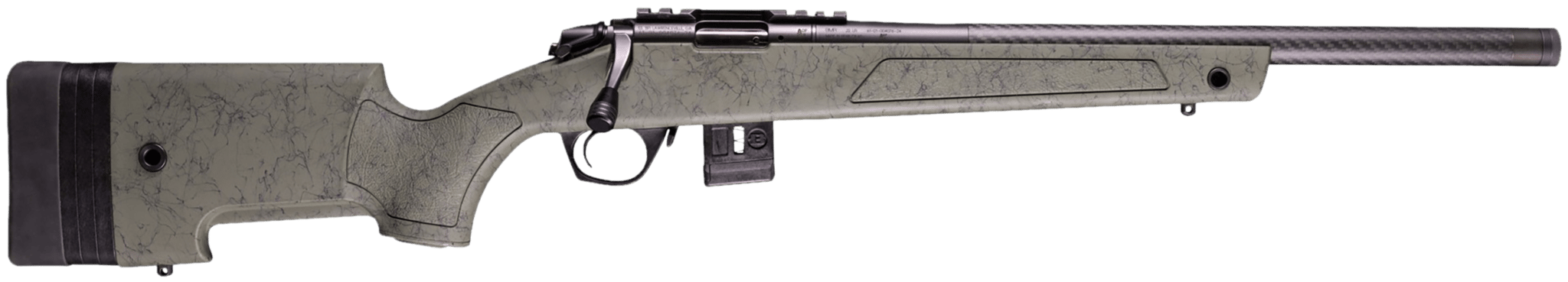 BERGARA BMR-X CARBON  BOLT ACTION .22 WMR   RIFLES  green