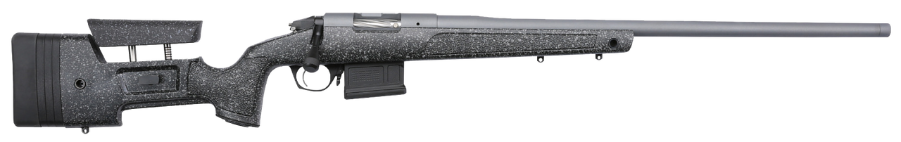 Bergara HMR Pro 300PRC, 24″ Threaded Barrel, Gray, Mini-Chassis, 5Rd, Aics Style Detachable Magazine, Triggertech Trigger, Premier Action