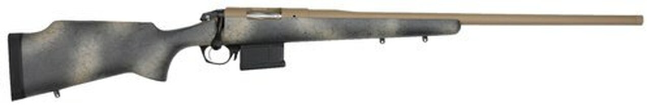 Bergara Premier Approach .300 PRC, 24″ Barrel, Woodland Camo Stock, Flat Dark Earth Cerakote, 5rd