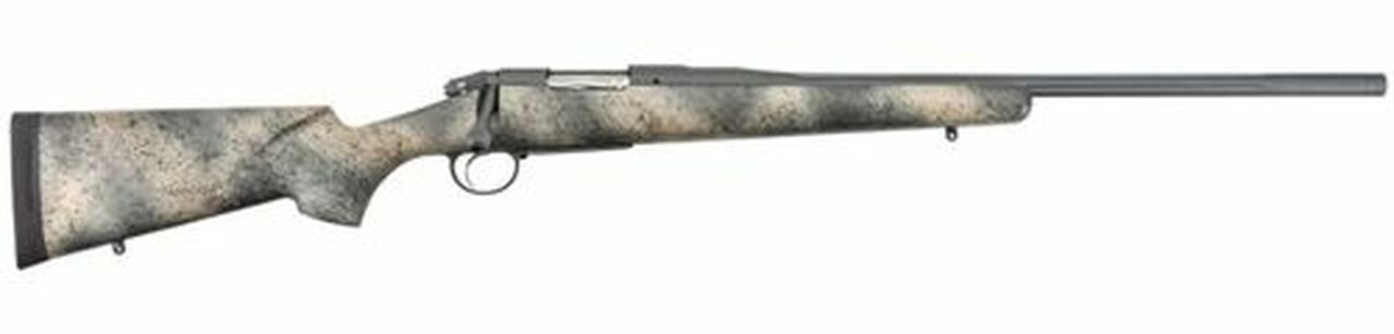 Bergara Premier Highlander .270 Win, 24″ Threaded Barrel, Fiberglass Stock, Sniper Gray, 4rd