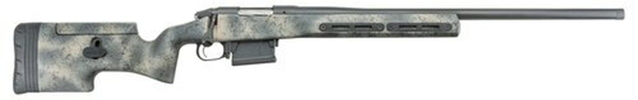 Bergara Premier Ridgeback 6.5 Creedmoor, 24″ Barrel, Camo Stock, Stainless Cerakote, 5rd