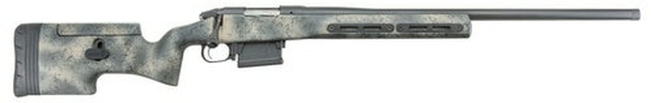 Bergara Premier Ridgeback 6.5 PRC, 26″ Barrel, Fiberglass Camo Stock, Stainless Cerakote, 7rd