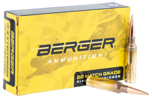 Berger Hybrid Hunter 6.5 Creedmoor, 140gr, Brass, 20rd Box