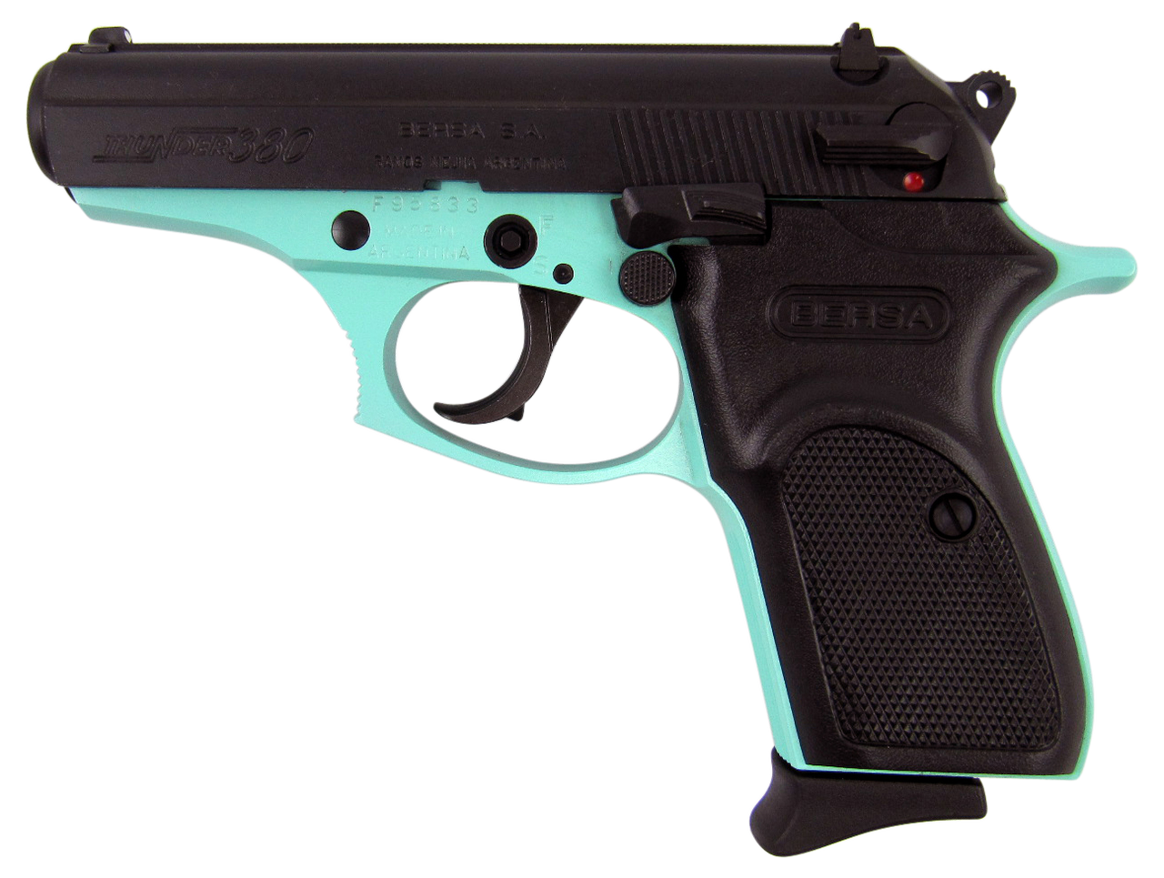 Bersa Thunder 380, .380 ACP, 3.5″, 7rd, Blue Frame