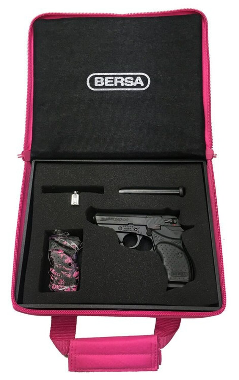 Bersa Thunder, .380 ACP, 3.5″ Barrel, 8rd, Muddy Girl Grips